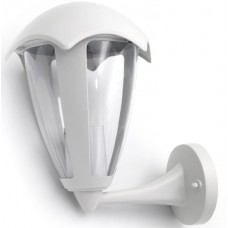 Φωτιστικό Φανάρι Επίτοιχο 1xE27 Αλουμινίου Λευκό IP44 9-3610